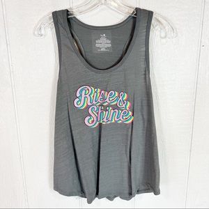 NEW Secret Treasures Rise & Shine Pajama Top Medium